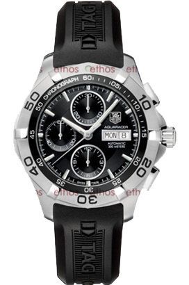 TAG Heuer  44 mm Watch in Black Dial For Men - 1