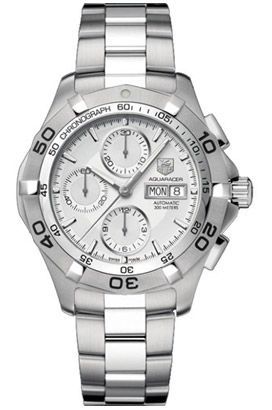 TAG Heuer Aquaracer  Silver Dial 43 mm Automatic Watch For Men - 1