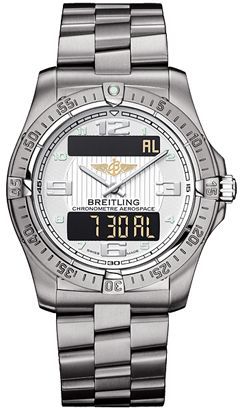 Breitling Professional Aerospace EVO Silver Dial 42 mm Automatic Watch For Men - 1