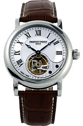 Frederique Constant Heart Beat  White Dial 41 mm Automatic Watch For Men - 1