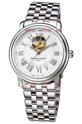 Frederique Constant Classics Heart Beat White Dial 40 mm Automatic Watch For Men - 1