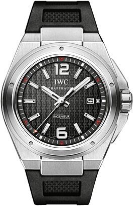 IWC Ingenieur Mission Earth Black Dial 46 mm Automatic Watch For Men - 1