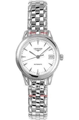 Longines Flagship  White Dial 26 mm Automatic Watch For Women - 1