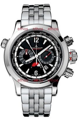 Jaeger-LeCoultre Master Compressor Extreme World Chronograph 46 mm Watch in Black Dial For Men - 1