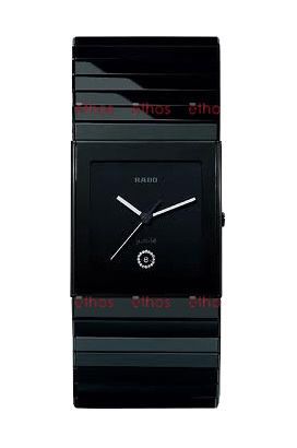Rado Ceramica  Black Dial 35 X 36 mm Quartz Watch For Men - 1