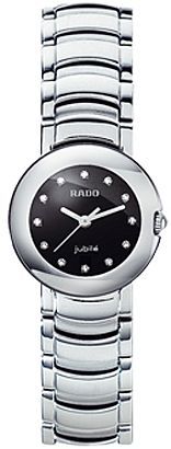 Rado   Black Dial 23 mm Quartz Watch For Women - 1