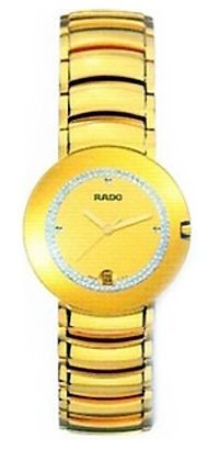 Rado   Champagne Dial 35 mm Quartz Watch For Men - 1