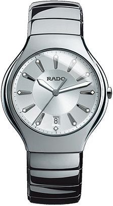 Rado True Round  Silver Dial 40 mm Quartz Watch For Men - 1