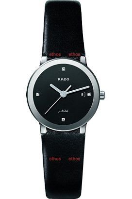 Rado Centrix  Black Dial 28 X 31.1 mm Quartz Watch For Women - 1