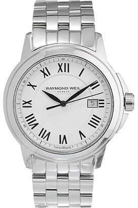 Raymond Weil Tradition  Silver Dial 42 mm Quartz Watch For Men - 1