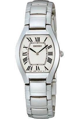 Seiko Stylish Dress  White Dial 25 mm Quartz Watch For Women - 1