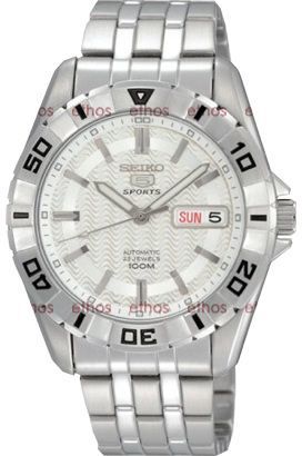 Seiko 5 Sports  Black Dial 40 mm Automatic Watch For Men - 1