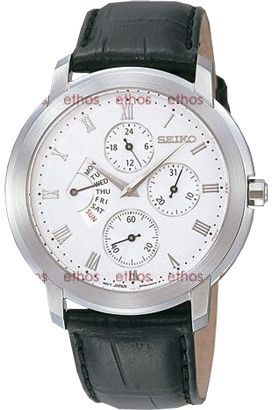Seiko Premier  White Dial 32 mm Quartz Watch For Men - 1