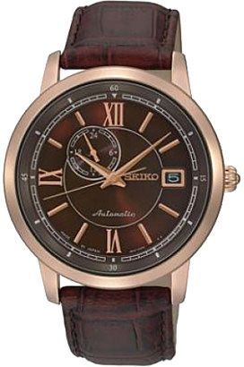 Seiko  40 mm Watch in Brown Dial For Men - 1