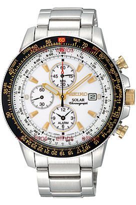 Seiko  43 mm Watch in White Dial For Men - 1