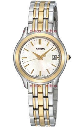 Seiko Elegant dress  White Dial 27 mm Quartz Watch For Women - 1