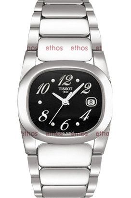 Tissot T-Lady  Black Dial 32 mm Quartz Watch For Women - 1