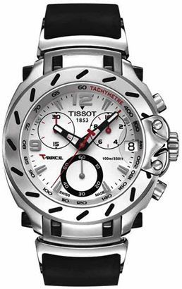 Tissot T-Sport  White Dial 40 mm Quartz Watch For Men - 1