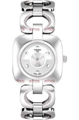 Tissot T-Lady  Silver Dial 26 mm Quartz Watch For Women - 1