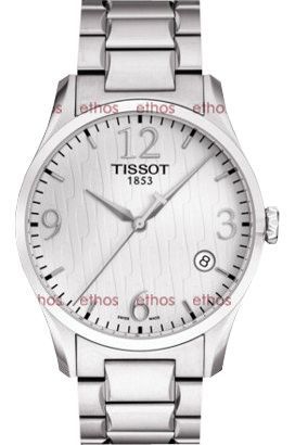 Tissot T-Classic Stylis T Silver Dial 39 mm Quartz Watch For Men - 1