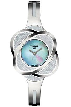 Tissot T-Lady Precious Flower MOP Dial 33 mm Quartz Watch - 1