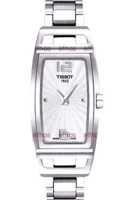 Tissot T-Lady  Silver Dial 21 mm Quartz Watch For Women - 1