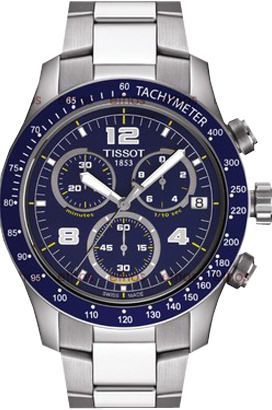 Tissot T-Sport Tissot V8 Blue Dial 43 mm Quartz Watch For Men - 1