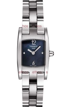 Tissot T3 18 mm Watch in MOP Dial For Women - 1