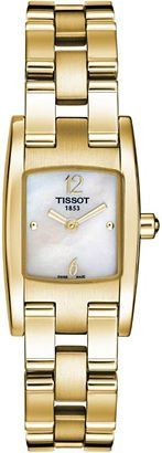 Tissot T3 18 mm Watch in MOP Dial For Women - 1