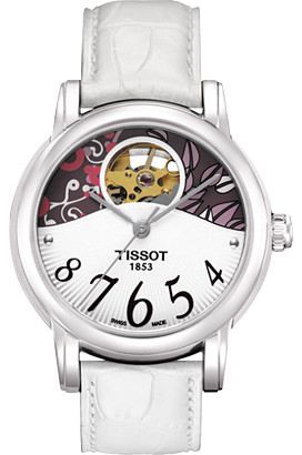 Tissot T-Classic Lady Heart Automatic Silver Dial 35 mm Automatic Watch For Women - 1