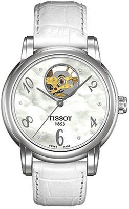 Tissot T-Classic Lady Heart Automatic MOP Dial 35 mm Automatic Watch For Women - 1