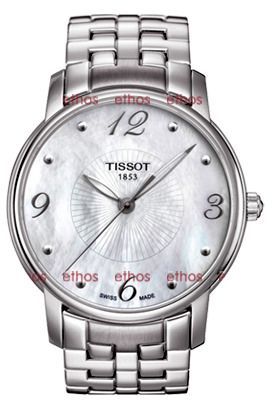 Tissot T-Lady Lady MOP Dial 38 mm Quartz Watch For Women - 1