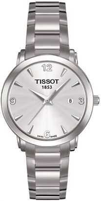 Tissot T-Classic Everytime Silver Dial 28 mm Quartz Watch For Women - 1