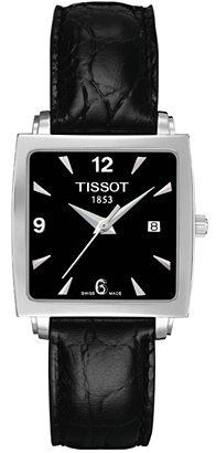 Tissot T-Classic Everytime Black Dial 25 mm Quartz Watch For Women - 1