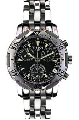 Tissot T-Sport Tissot PRS 200 Black Dial 40 mm Quartz Watch For Men - 1