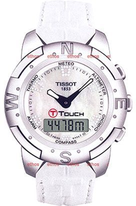 Tissot Touch Collection  MOP Dial 44 mm Quartz Watch For Men - 1