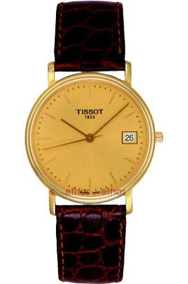 Tissot T-Classic Desire Small Lady Champagne Dial 34 mm Quartz Watch For Men - 1