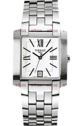 Tissot T-Lady TXS White Dial 33 mm Quartz Watch For Men - 1