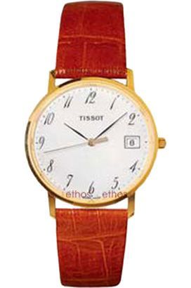 Tissot T-Gold  White Dial 34 mm Quartz Watch For Men - 1
