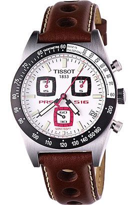 Tissot T-Sport Tissot PRS 516 Silver Dial 40 mm Quartz Watch For Men - 1
