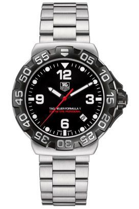 TAG Heuer Formula 1  Black Dial 40 mm Quartz Watch For Men - 1