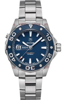 TAG Heuer Aquaracer 500M Blue Dial 43 mm Automatic Watch For Men - 1