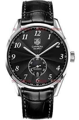 TAG Heuer Carrera Calibre 5 Black Dial 39 mm Automatic Watch For Men - 1