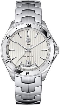 TAG Heuer Link  Silver Dial 42 mm Automatic Watch For Men - 1