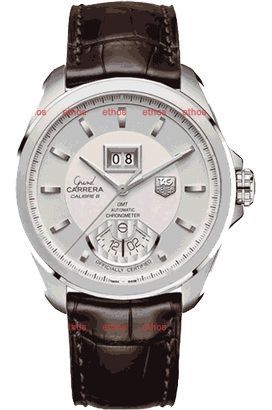 TAG Heuer Grand Carrera  Silver Dial 43 mm Automatic Watch For Men - 1