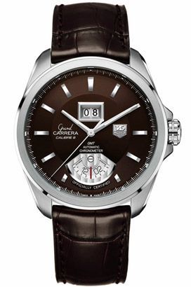 TAG Heuer  43 mm Watch in Brown Dial For Men - 1