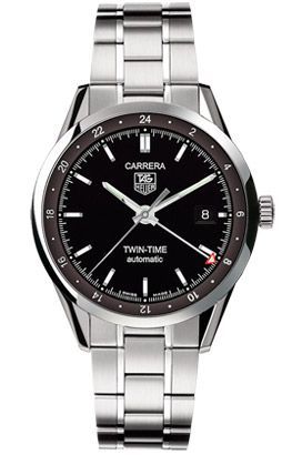 TAG Heuer Carrera  Black Dial 39 mm Automatic Watch For Men - 1