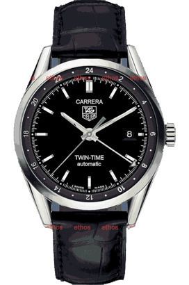 TAG Heuer Carrera  Black Dial 39 mm Automatic Watch For Men - 1