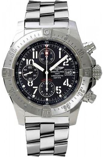 Breitling Avenger  Grey Dial 45 mm Automatic Watch For Men - 1
