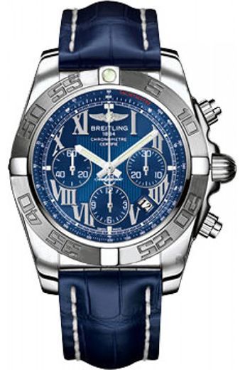 Breitling Chronomat Chronomat 44 Blue Dial 44 mm Automatic Watch For Men - 1